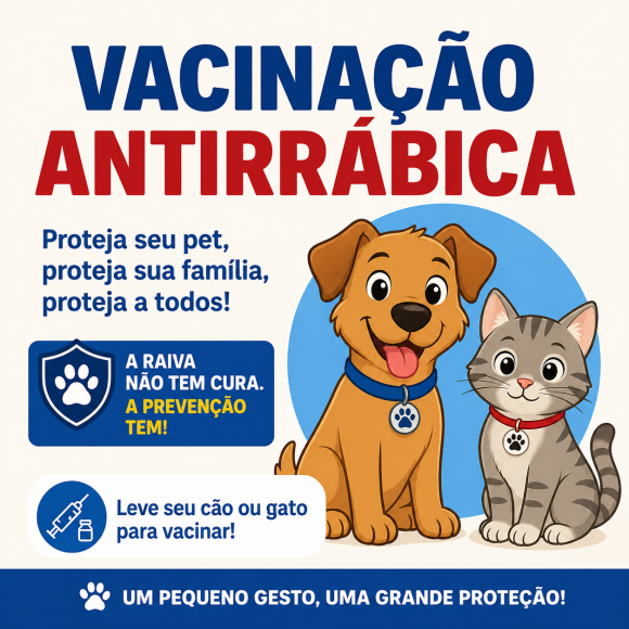 Campanha oficial de vacina&ccedil;&atilde;o antirr&aacute;bica e de controlo de outras zoonoses